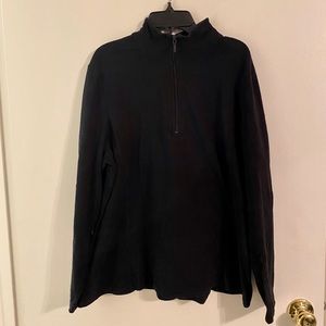 Gap Body half zip black pullover XLarge